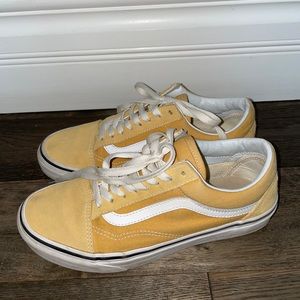 Yellow Old Skool Vans